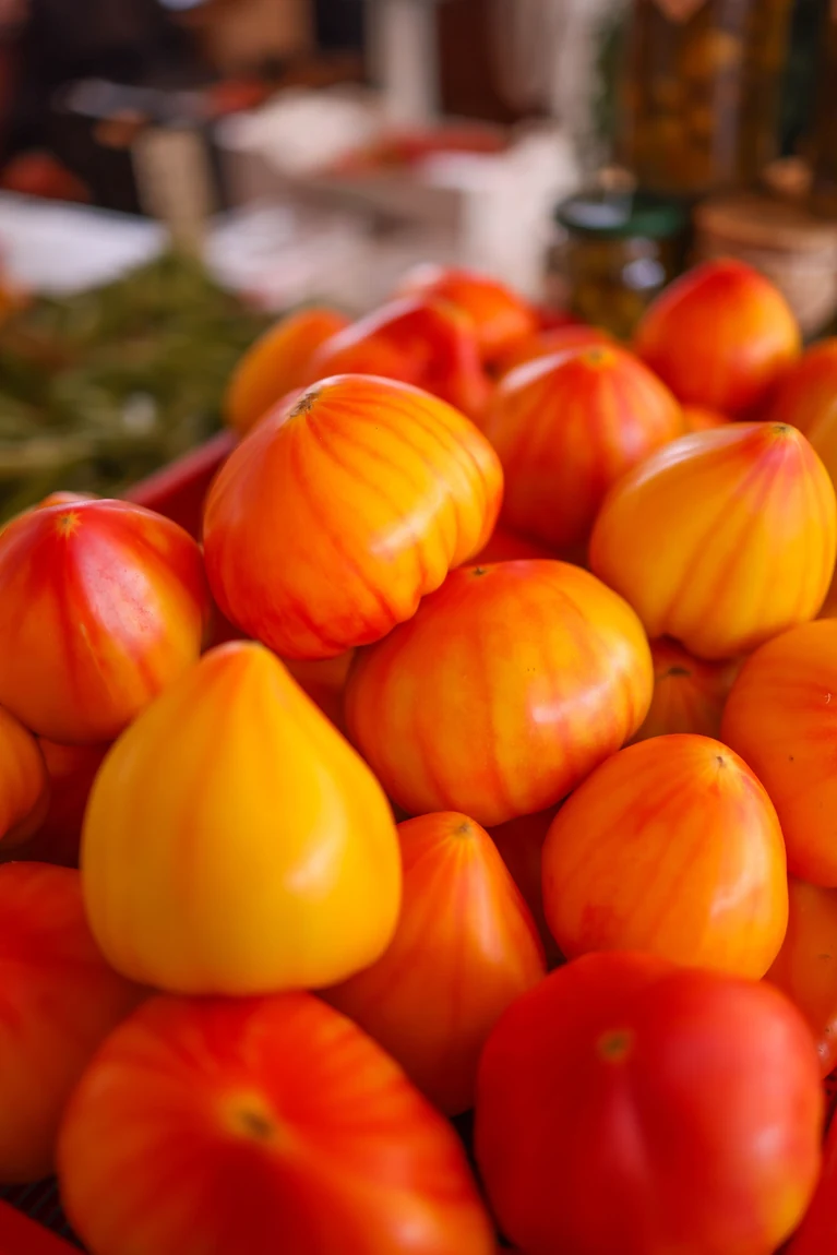 Yellow Oxheart Tomatoes